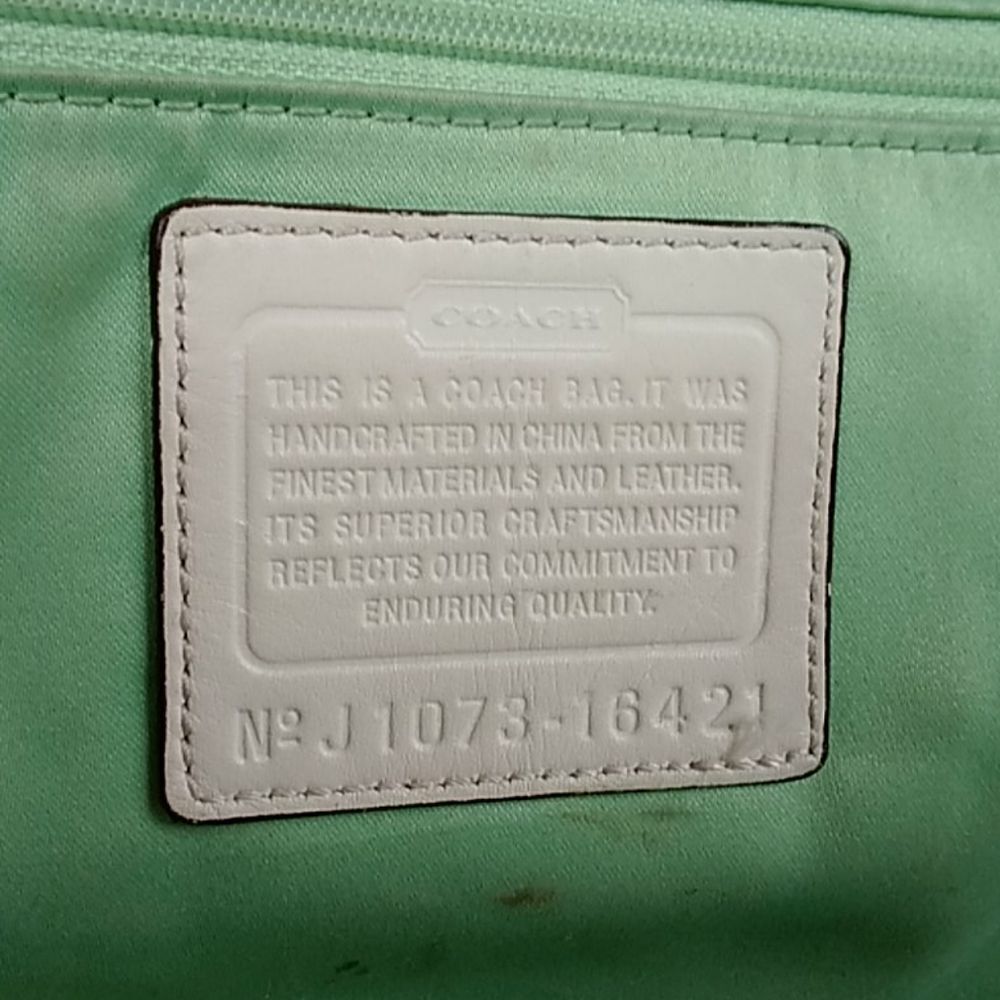 VINTAGE COACH J 1078-16421 ORIGINA WOMEN BAG - Picture 13 of 16